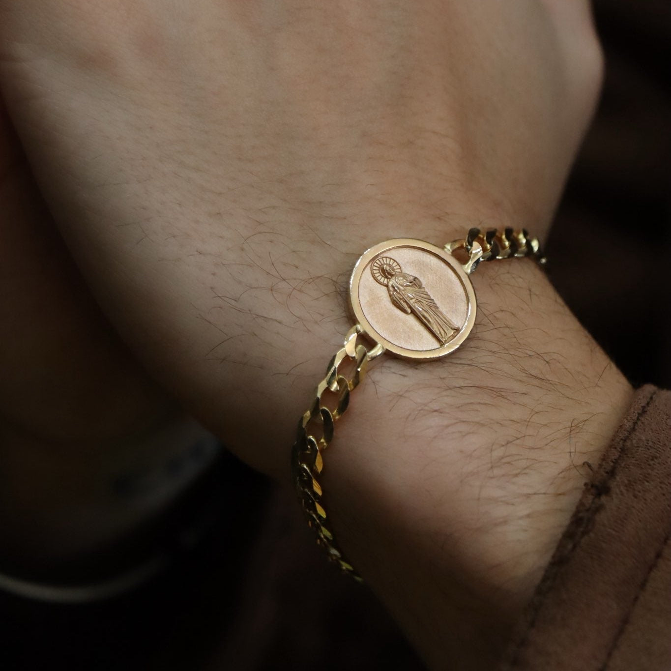 Pulso con medalla de San Judas Tadeo