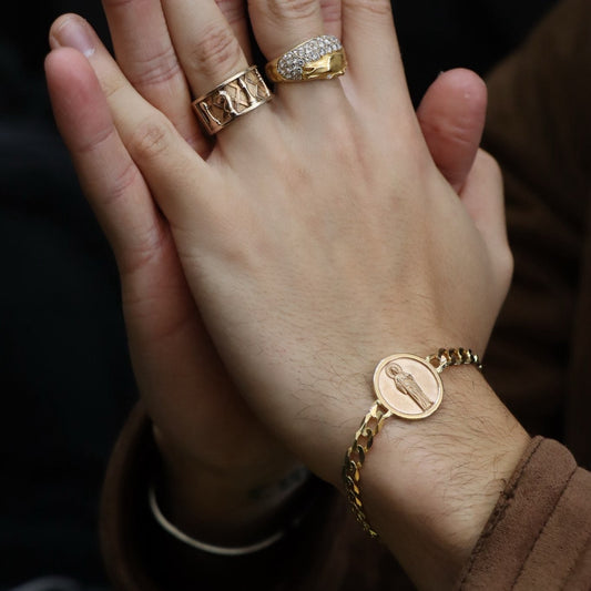 Pulso con medalla de San Judas Tadeo